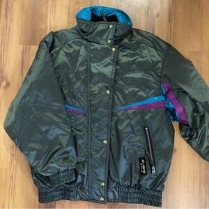 Jardi Gold Vintage Ski Jacket